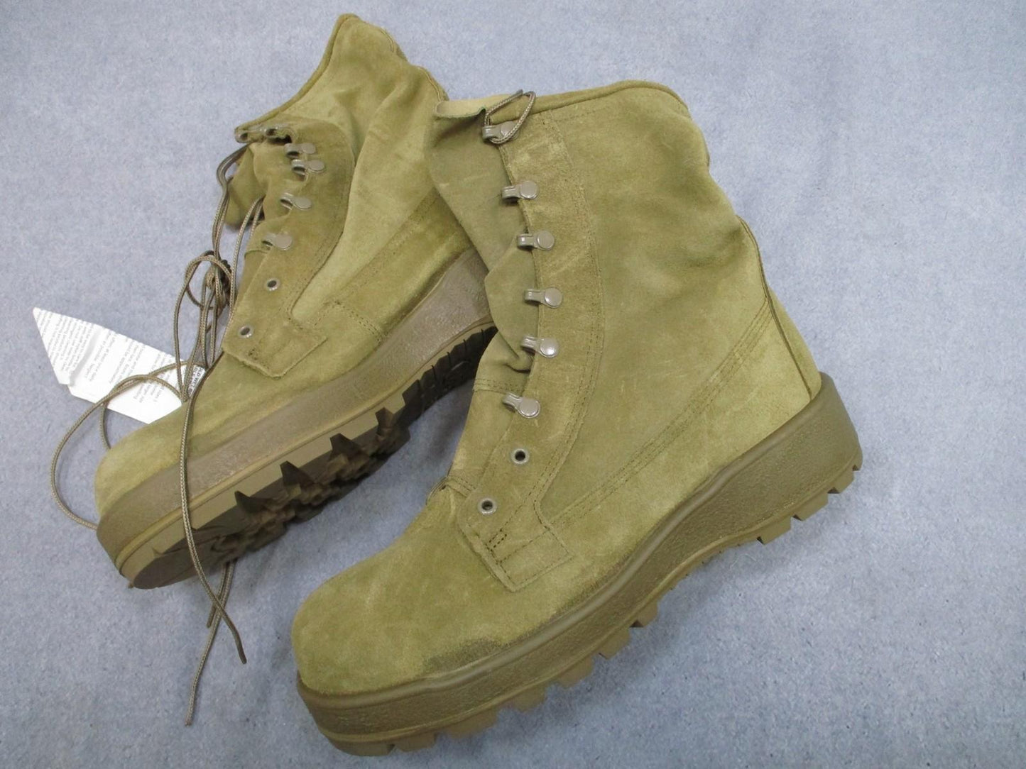US Army Altama Men's 11R Suede Cold Weather Combat Boots Vibram Sole New