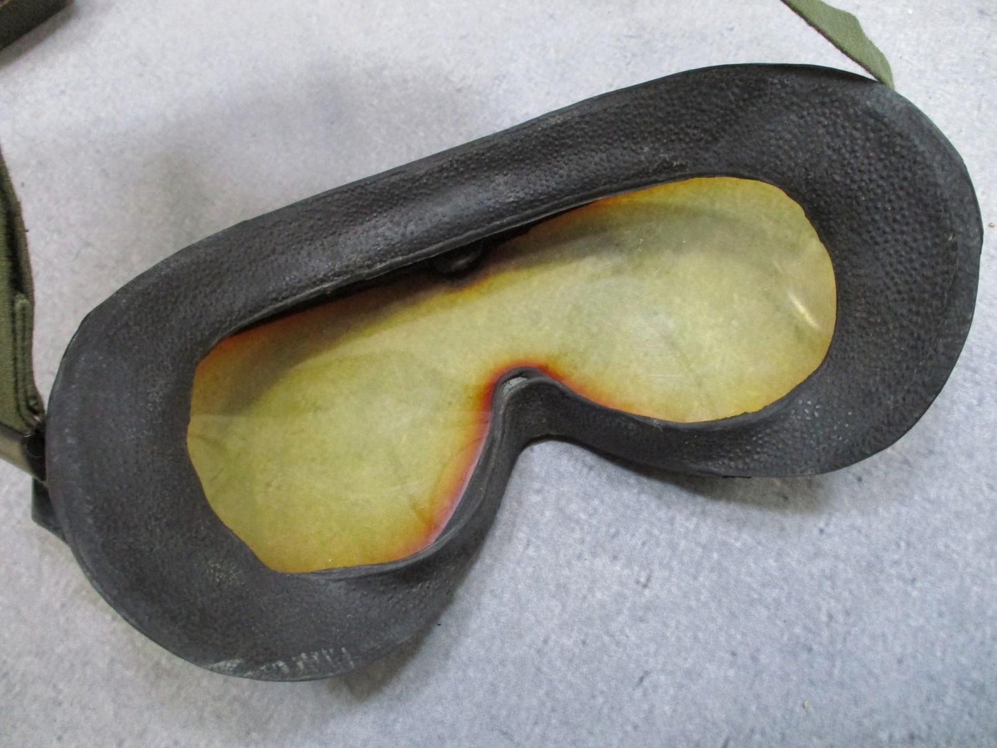Vintage OmniTech Goggles Sun Wind Dust w/ Case & 2 Lenses - Military USGI