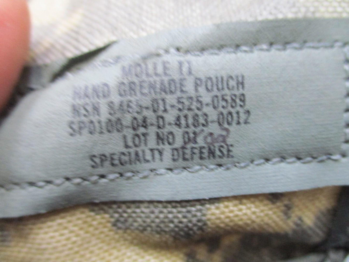 USGI MOLLE II Rifleman Set ACU UCP Tactical Pouch Lot Mag Grenade E-Tool