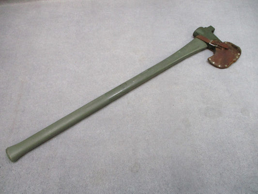 USGI Forest Tool MAX Axe OD Green 34.5" Fiberglass Handle w/ Sheath USA