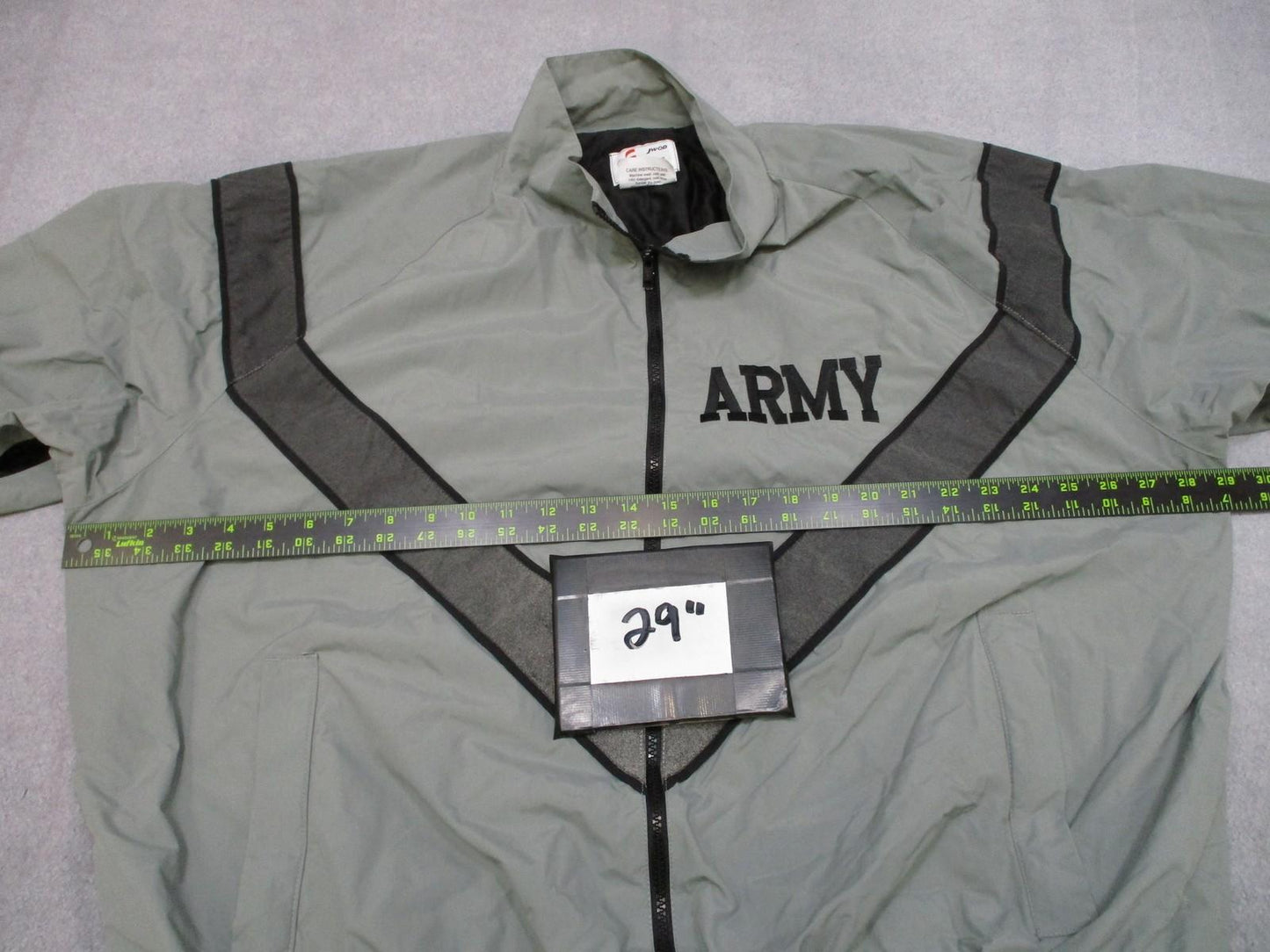 SKILCRAFT Army IPFU Jacket Windbreaker Lightweight Reflective Stripes Large/Reg
