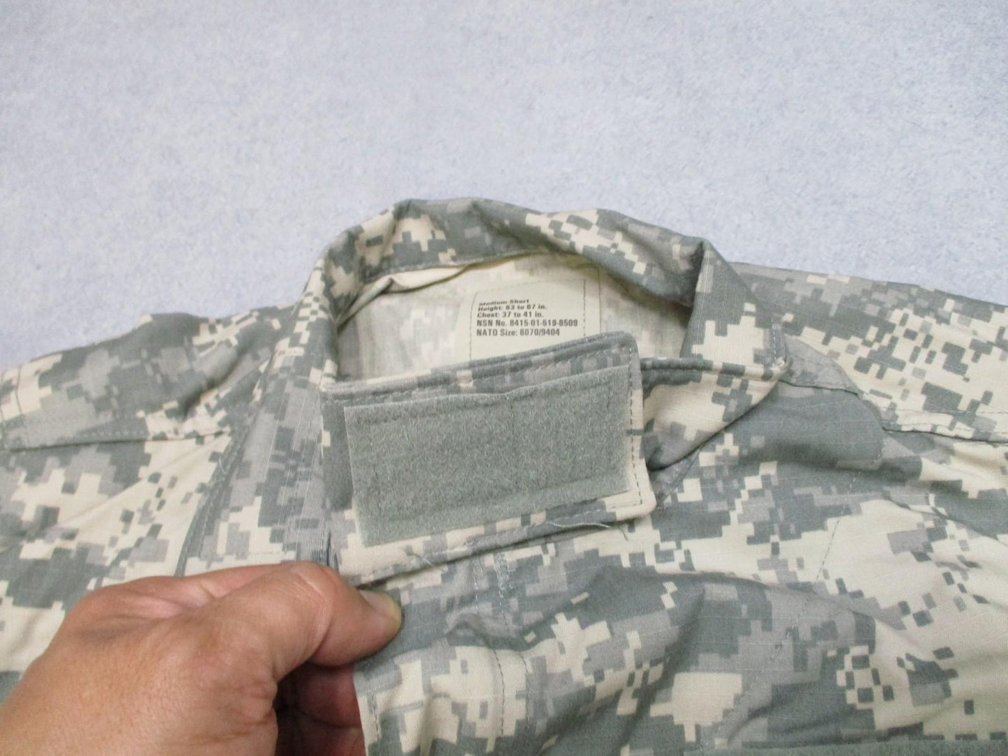 US Army ACU Jacket Medium-Short Digital Camo Combat Uniform Coat