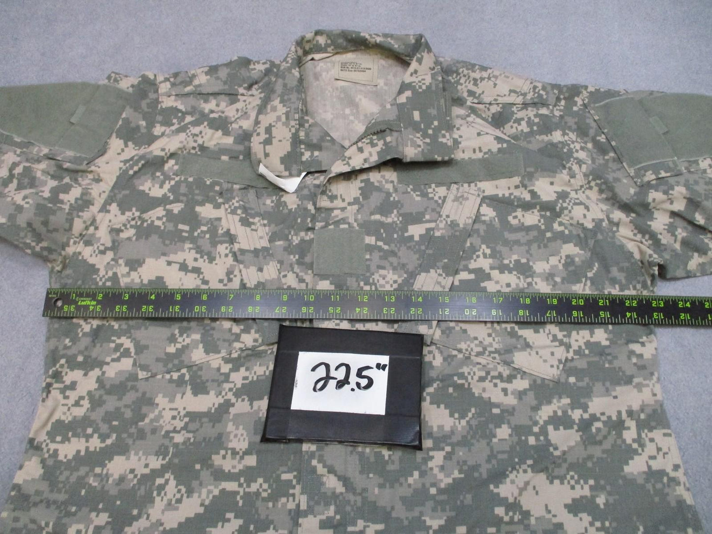 US Army ACU Jacket Medium-Short Digital Camo Combat Uniform Coat
