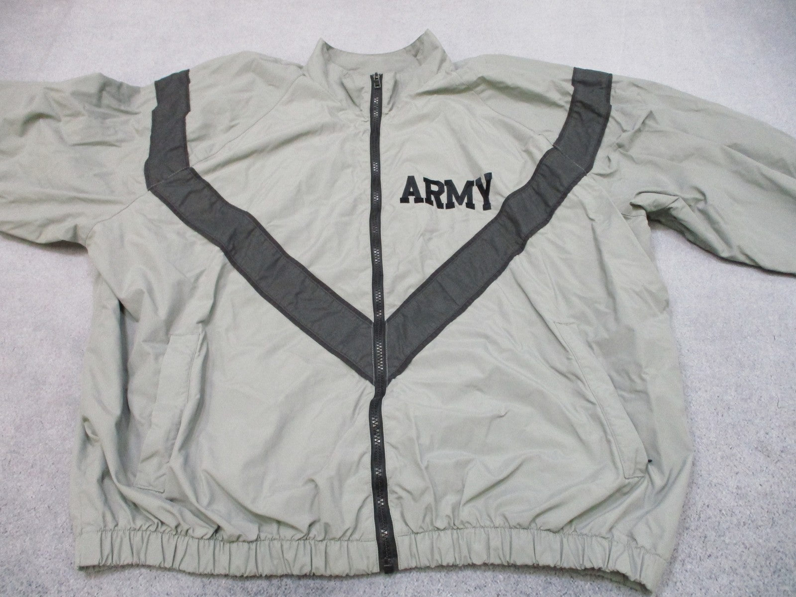 ARMY IPFU Jacket X-Large Regular Windbreaker Lightweight Mesh Lined Mi ...