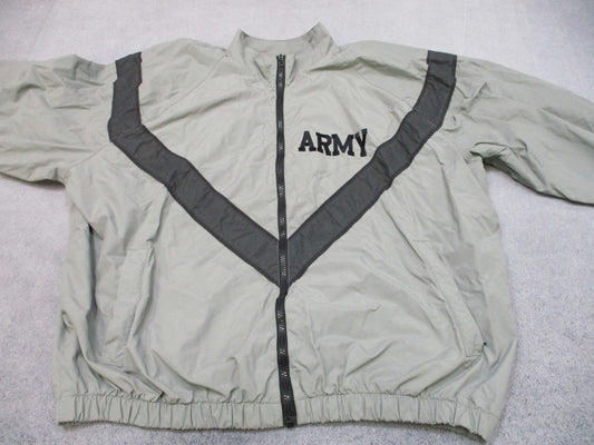 ARMY IPFU Jacket X-Large Regular Windbreaker Lightweight Mesh Lined Military