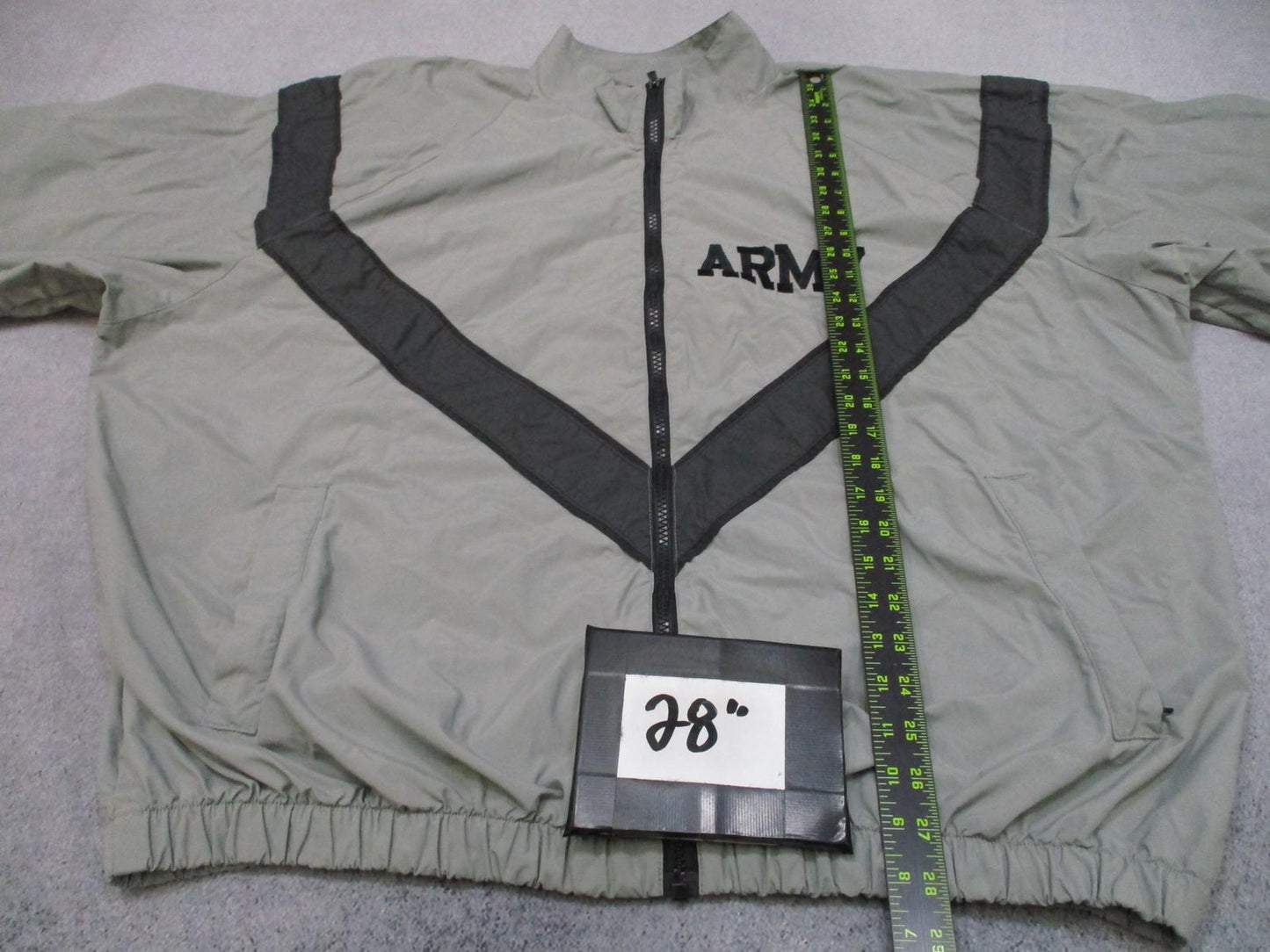 ARMY IPFU Jacket X-Large Regular Windbreaker Lightweight Mesh Lined Military