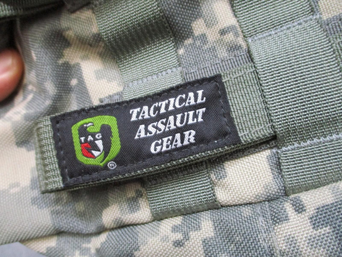 TAG Tactical Assault Gear MOLLE Pouch Digital Camo Multi-Purpose Utility Bag
