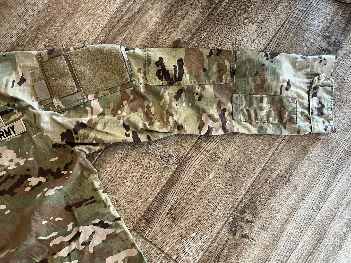 US Army OCP Scorpion Hot Weather Combat Uniform Shirt Jacket Large-Long