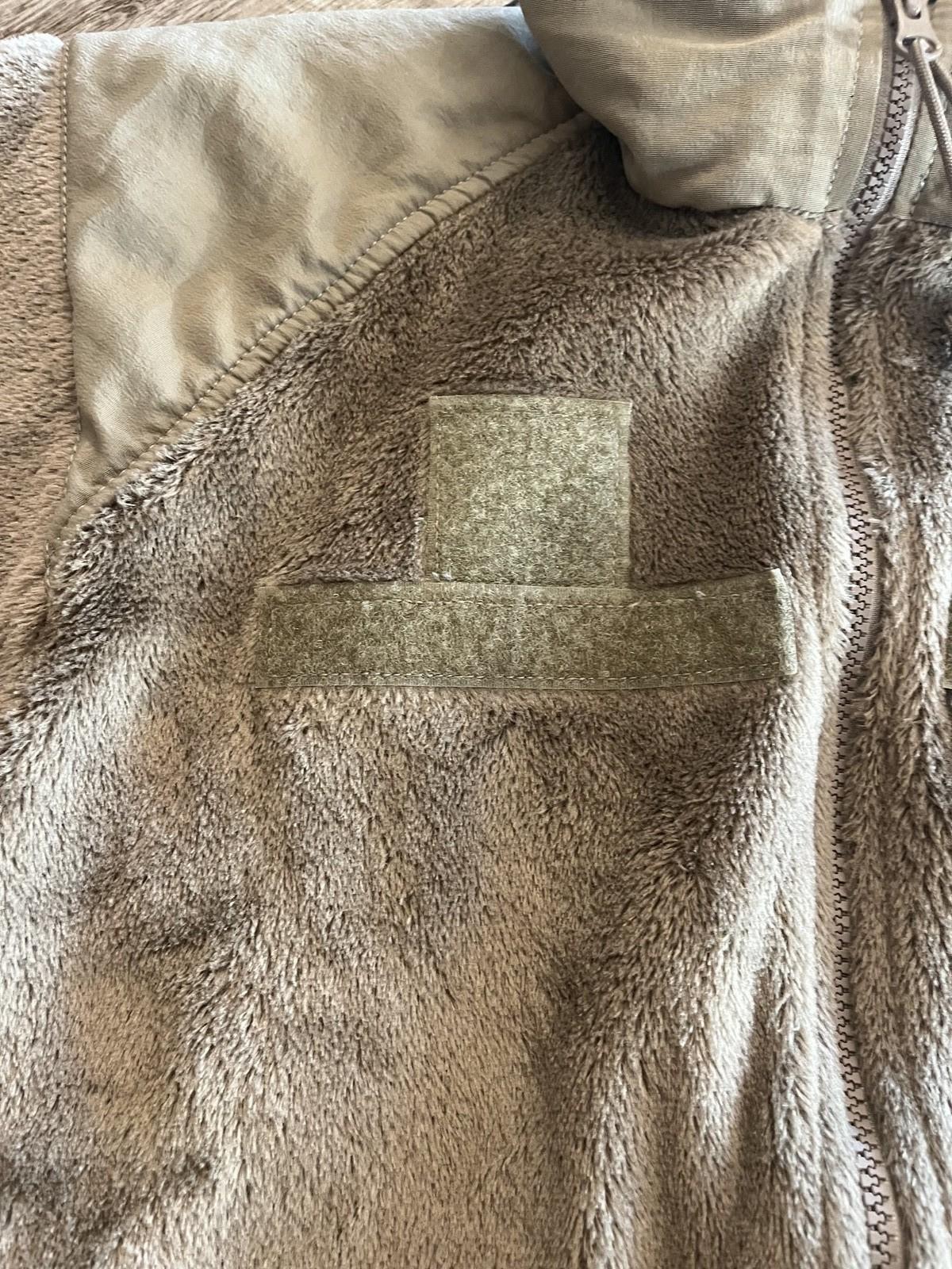 Polartec Gen III Level 3 Fleece Jacket Small-Regular Tan Military Cold Weather