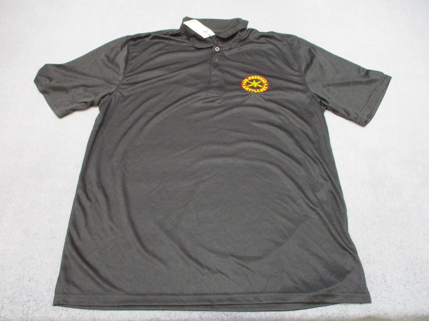 Ryan Isaac Collection Men's Air Defense Artillery Polo Shirt - Large - US Army