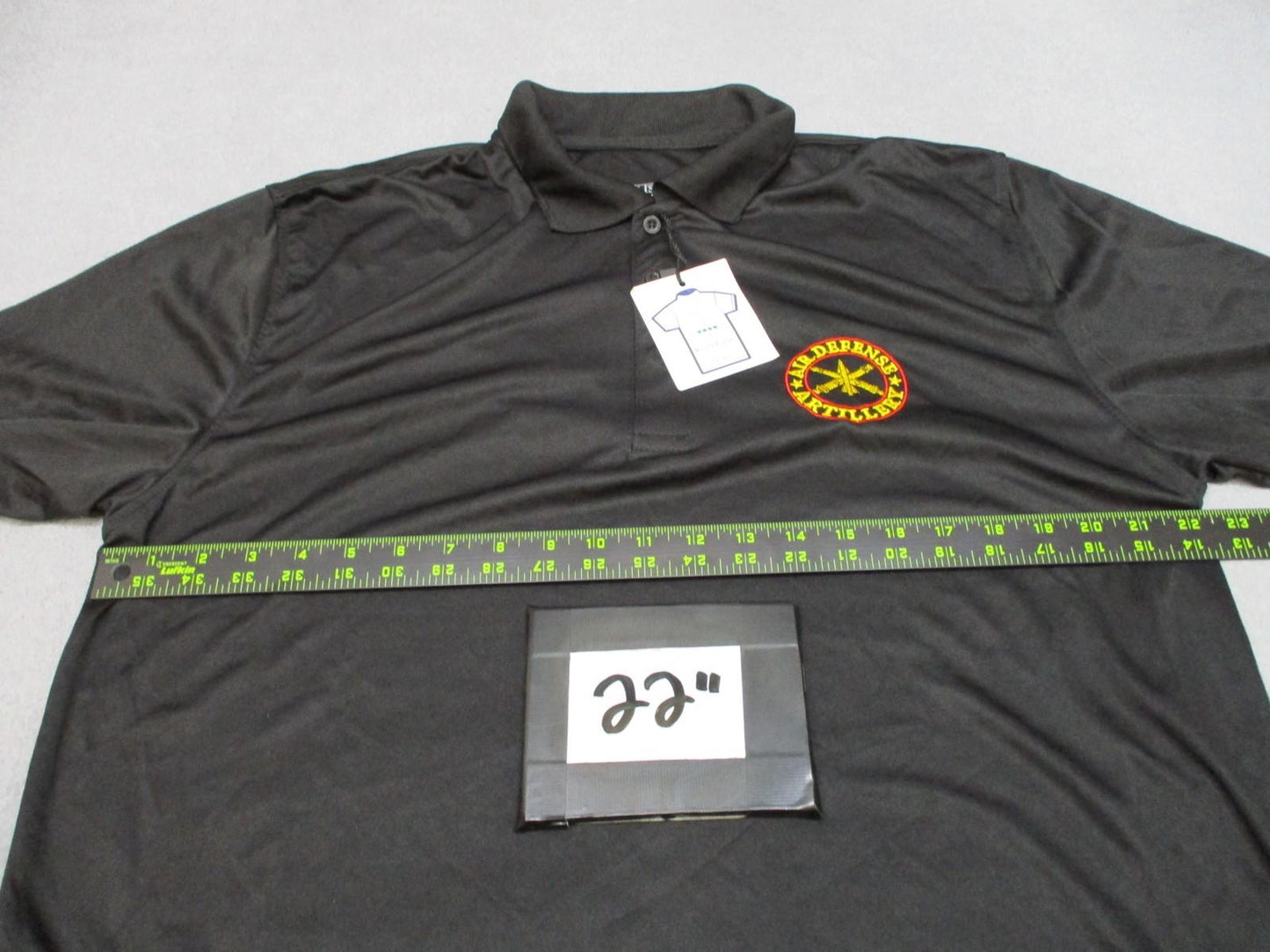 Ryan Isaac Collection Men's Air Defense Artillery Polo Shirt - Large - US Army
