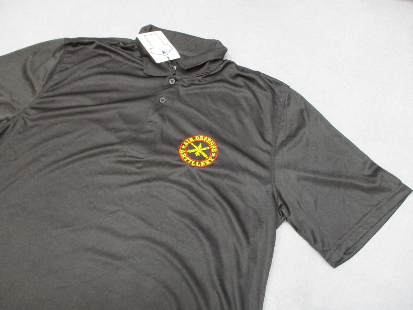 Ryan Isaac Collection Men's Air Defense Artillery Polo Shirt - Large - US Army