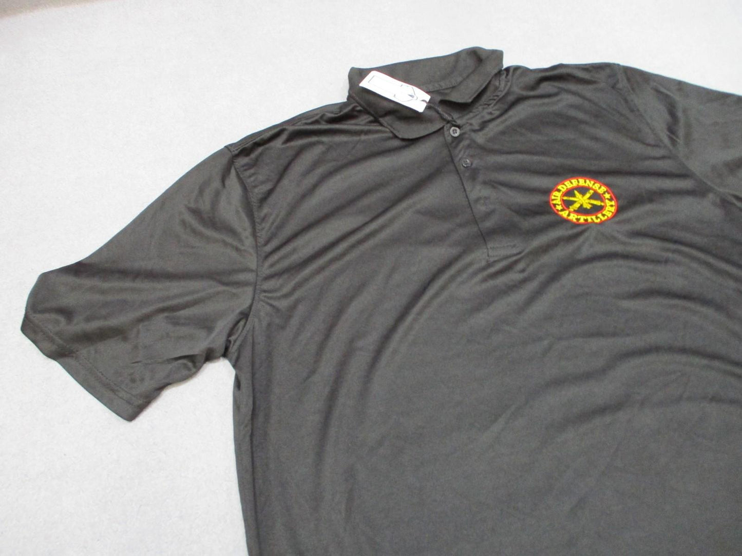 Ryan Isaac Collection Men's Air Defense Artillery Polo Shirt - Large - US Army