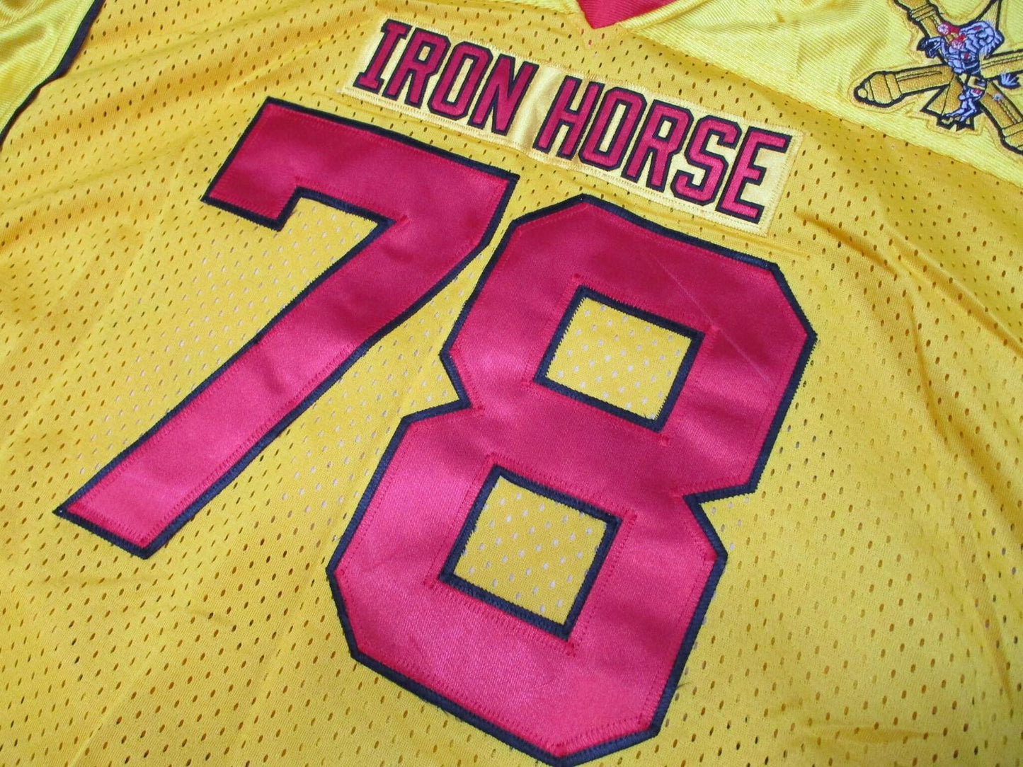 IRON HORSE #78 ARMY ADA FOOTBALL JERSEY XL 35TH AIR DEFENSE TEXAS USA PATCHES