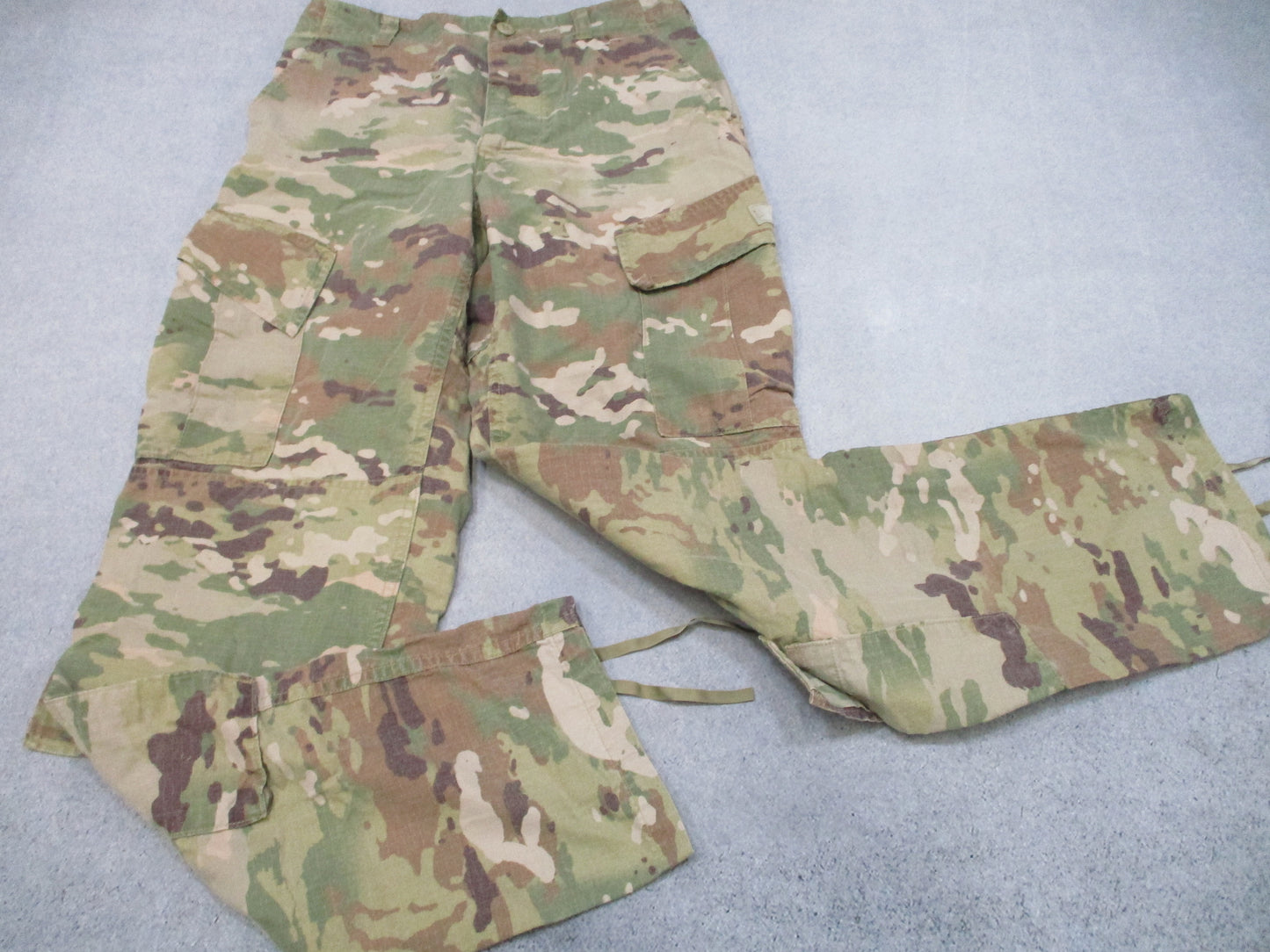 US Army Combat Uniform ACU Pants FR Scorpion OCP Small-Long Cargo Tactical