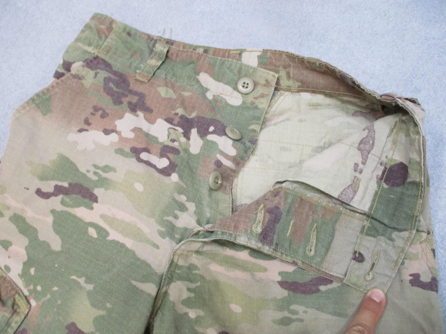 US Army Combat Uniform ACU Pants FR Scorpion OCP Small-Long Cargo Tactical