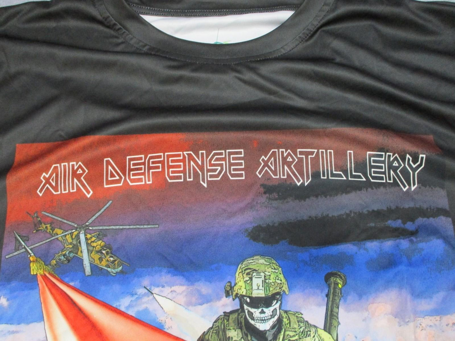 US Army FSP Air Defense Artillery Graphic T-Shirt Men's Size XL New
