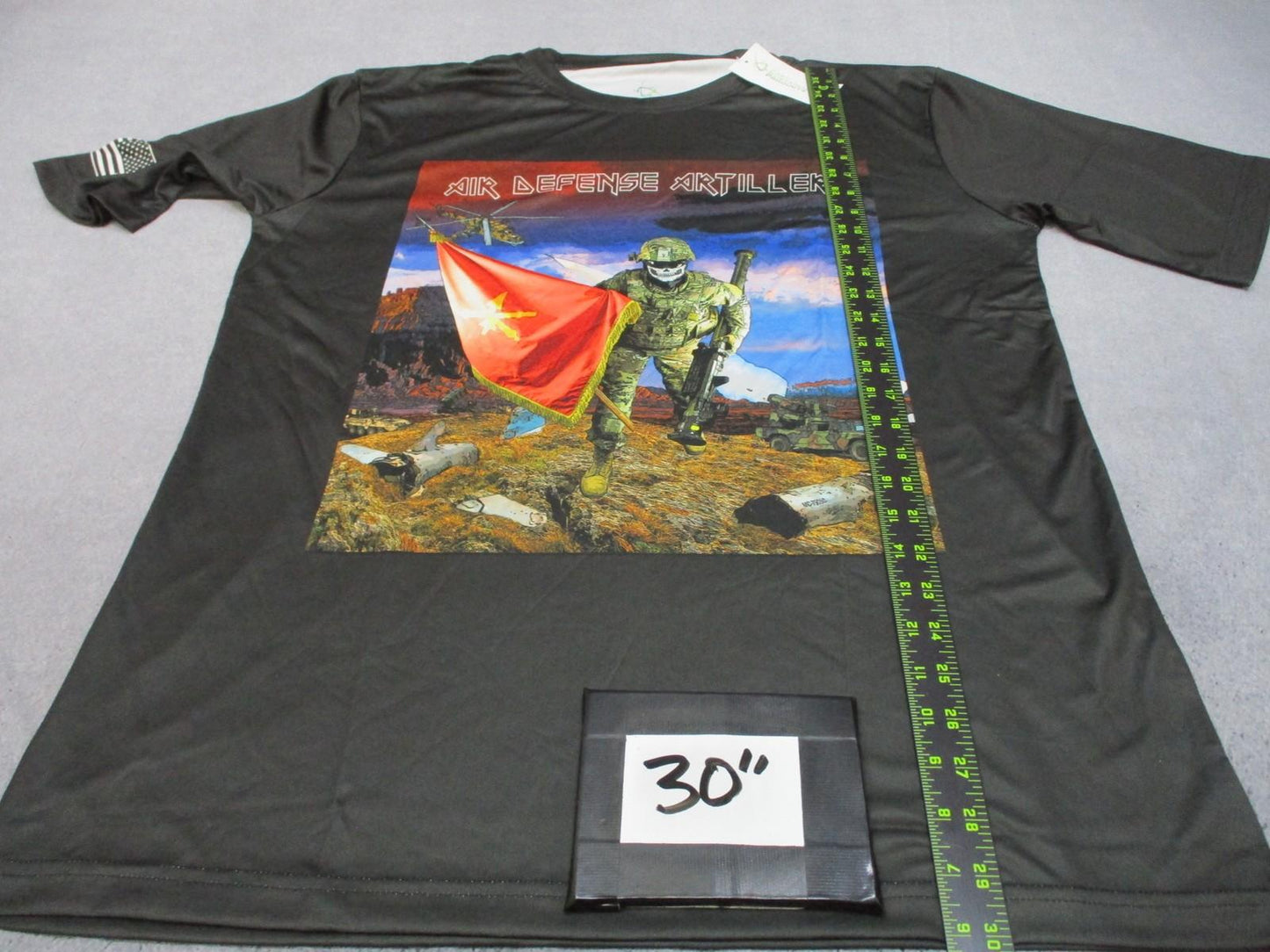 US Army FSP Air Defense Artillery Graphic T-Shirt Men's Size XL New