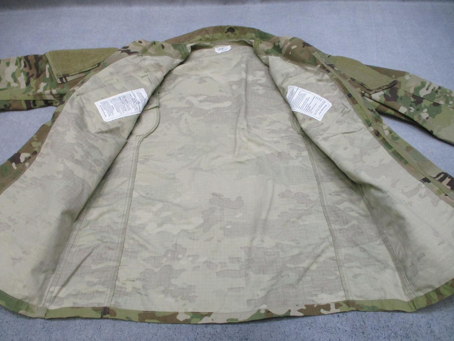 Army Combat Uniform ACU Jacket Scorpion OCP Unisex Small-Long Ripstop