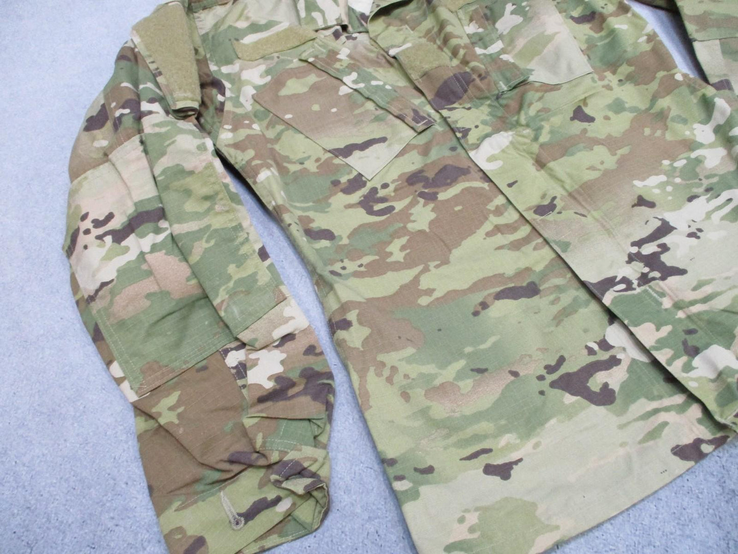 Army Combat Uniform ACU Jacket Scorpion OCP Unisex Small-Long Ripstop