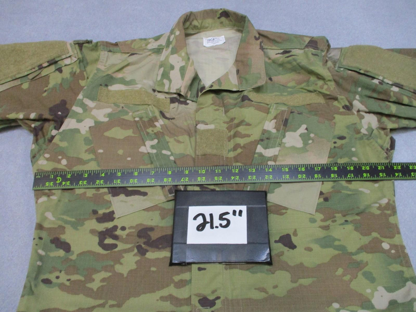 Army Combat Uniform ACU Jacket Scorpion OCP Unisex Small-Long Ripstop