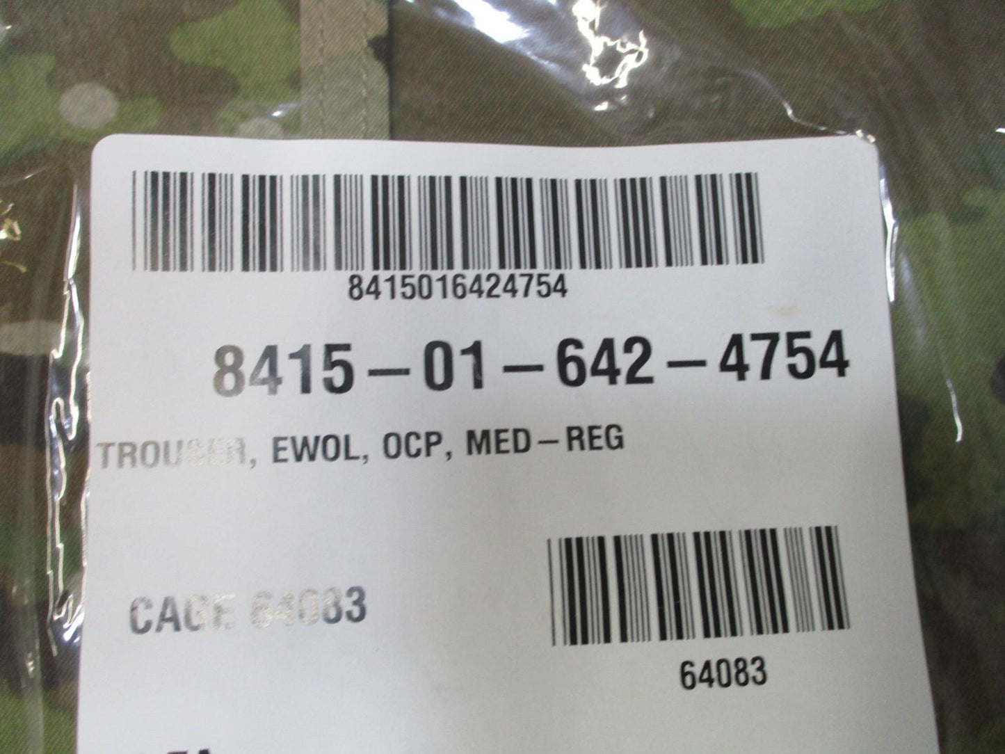 USGI Army Issue FREE EWOL Trouser Flame Resistant OCP Camo Medium/Regular NEW