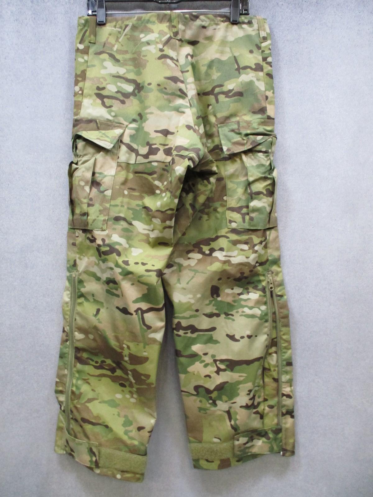MULTICAM ECWCS GORE-TEX STYLE SHELL PANTS SMALL REGULAR USAF USA MADE S/R