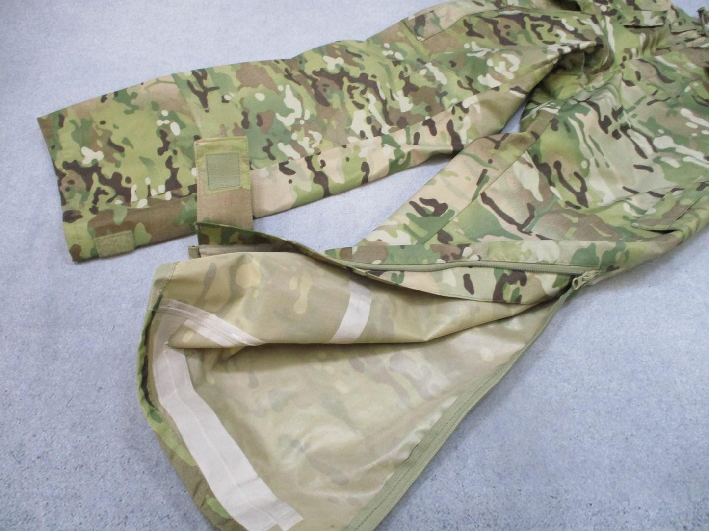 MULTICAM ECWCS GORE-TEX STYLE SHELL PANTS SMALL REGULAR USAF USA MADE S/R