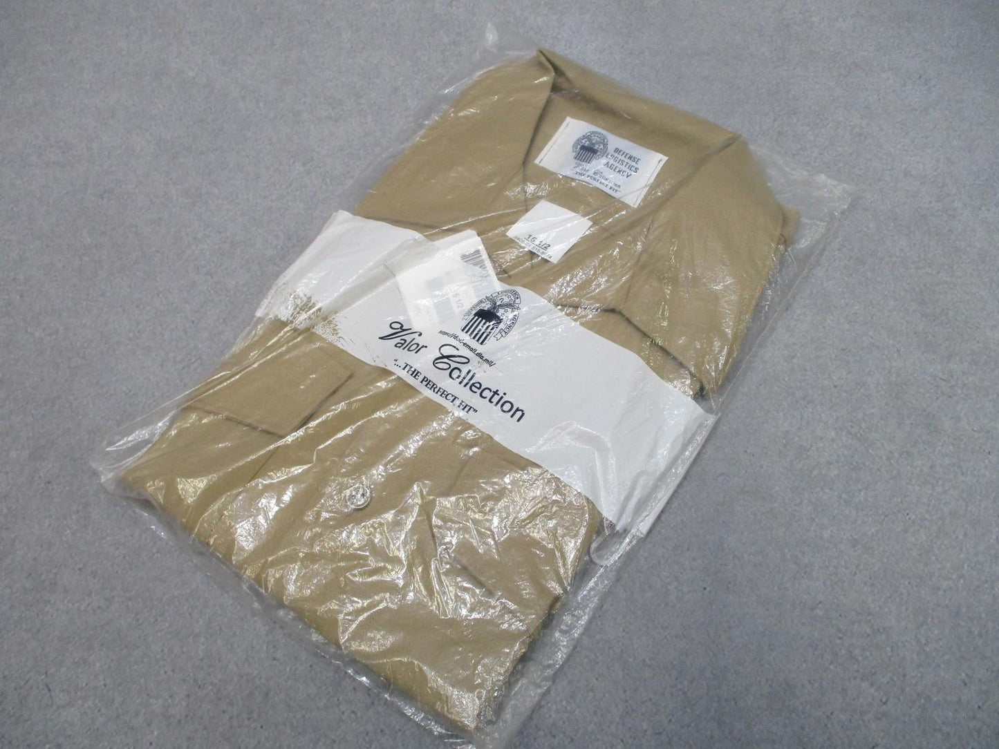 USMC Marine Corps Khaki Dress Shirt 15.5 Short Sleeve Uniform Shirt New USA
