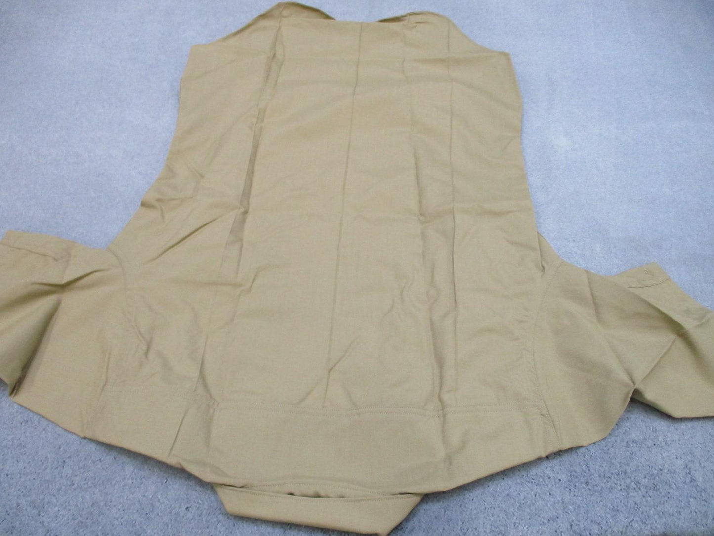 USMC Marine Corps Khaki Dress Shirt 15.5 Short Sleeve Uniform Shirt New USA