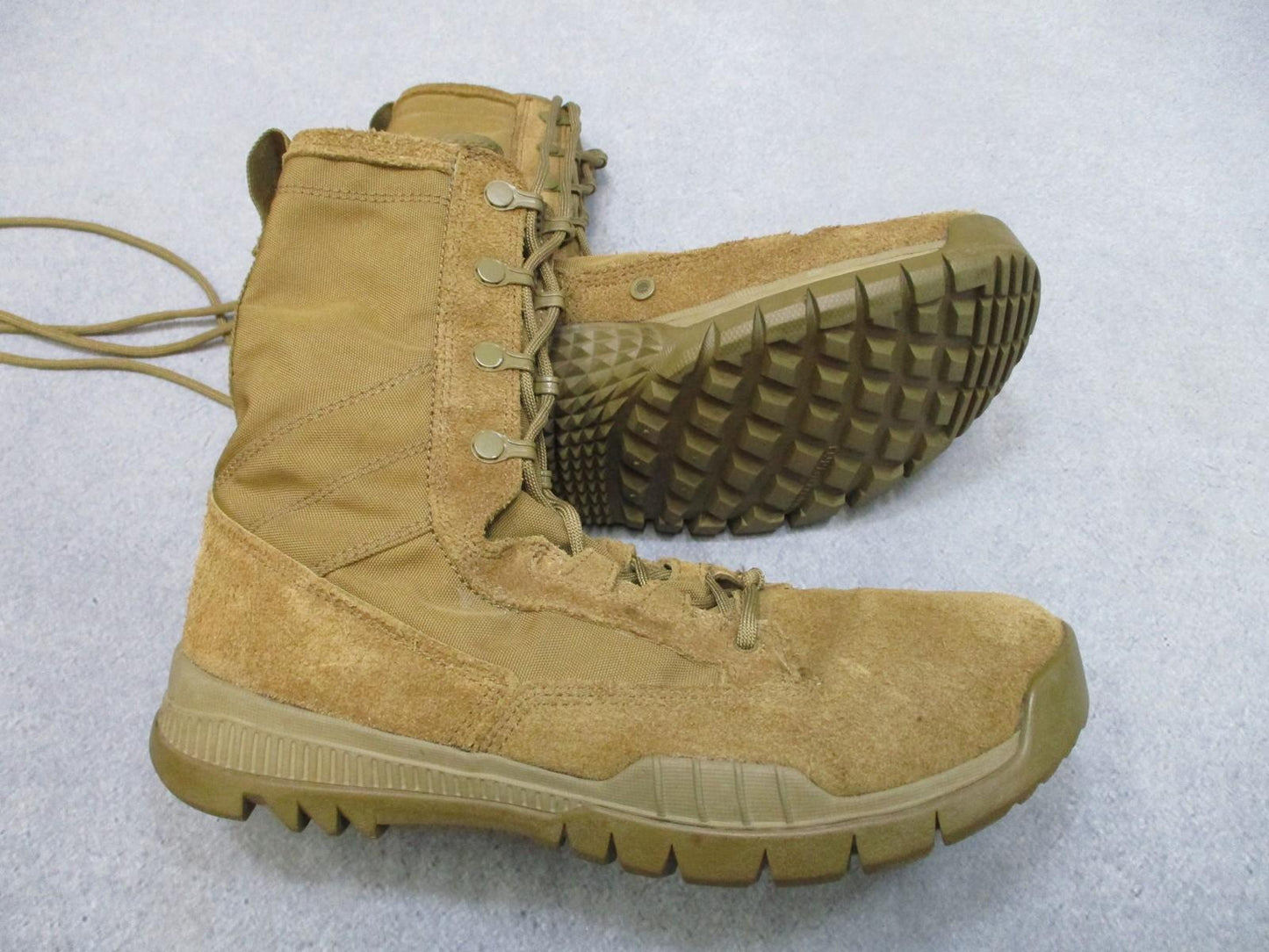 Army Nike SFB Field 2 8" Coyote Brown Tactical Boots Men's US 8 Used - Very Good