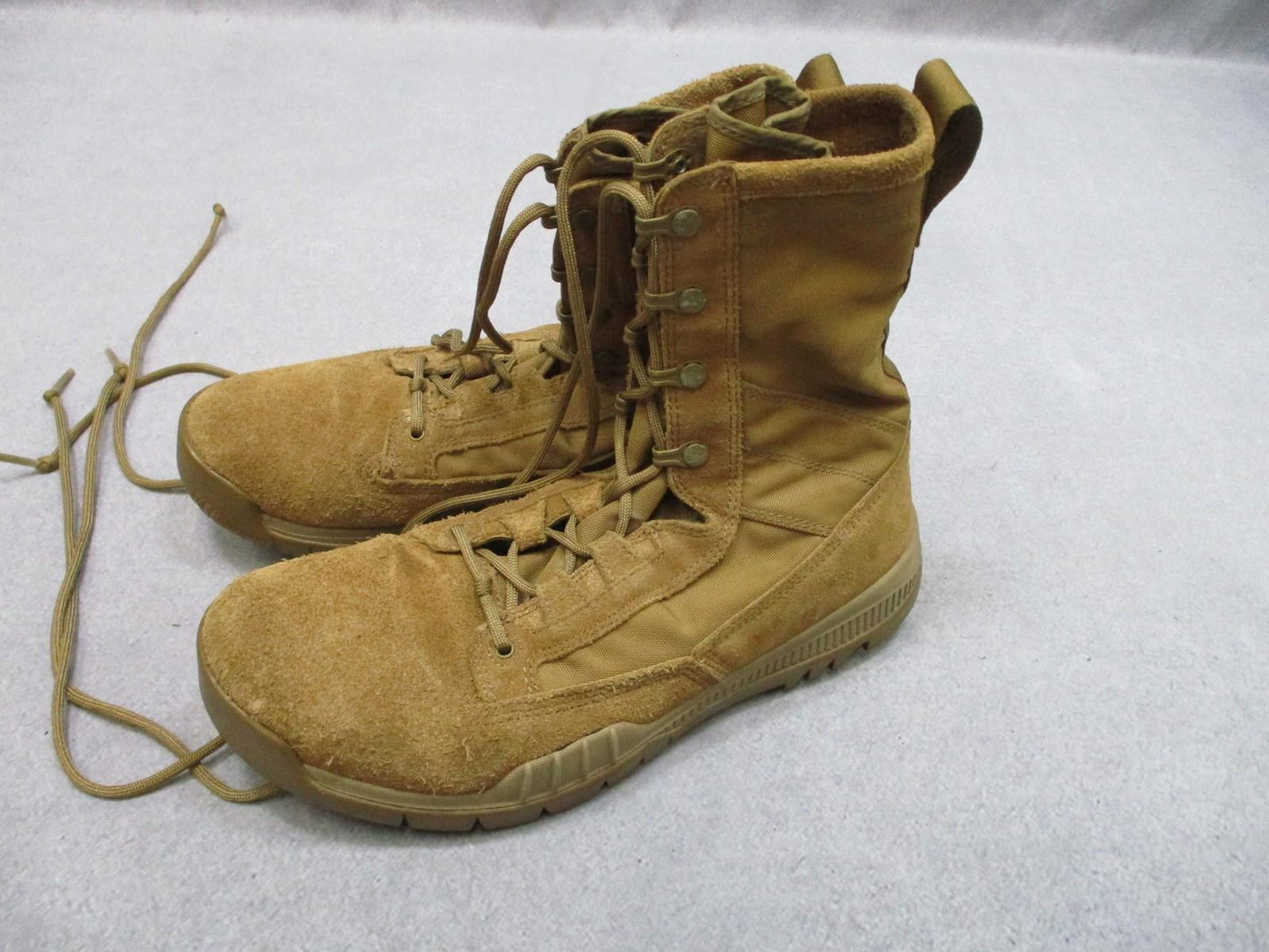 Army Nike SFB Field 2 8" Coyote Brown Tactical Boots Men's US 8 Used - Very Good