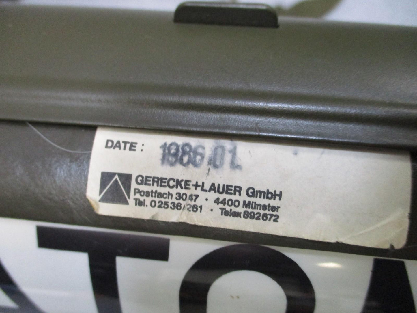 German NATO NBC Marking Set Atomic Bio Gas Hazard Flag Kit Military Surplus