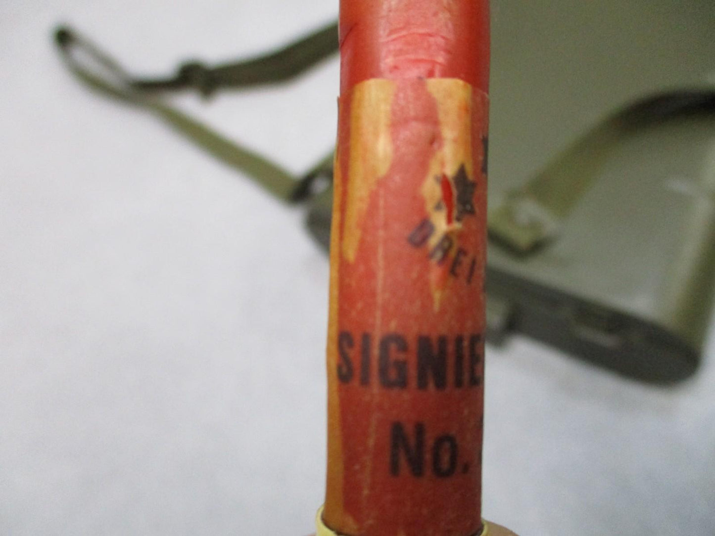German NATO NBC Marking Set Atomic Bio Gas Hazard Flag Kit Military Surplus