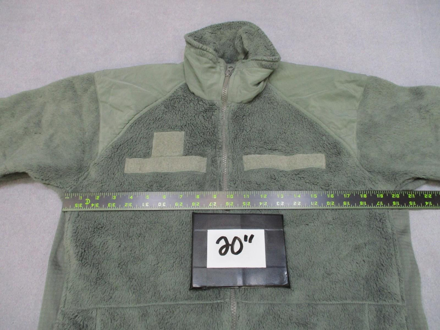 US Army Polartec Fleece Jacket Cold Weather GEN III Mens Small-Short Full Zip