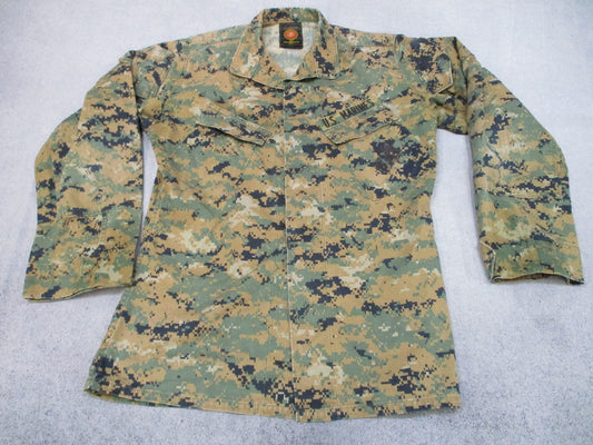 US Marines Woodland MARPAT MCCUU Blouse Jacket Small-Long Digital Top