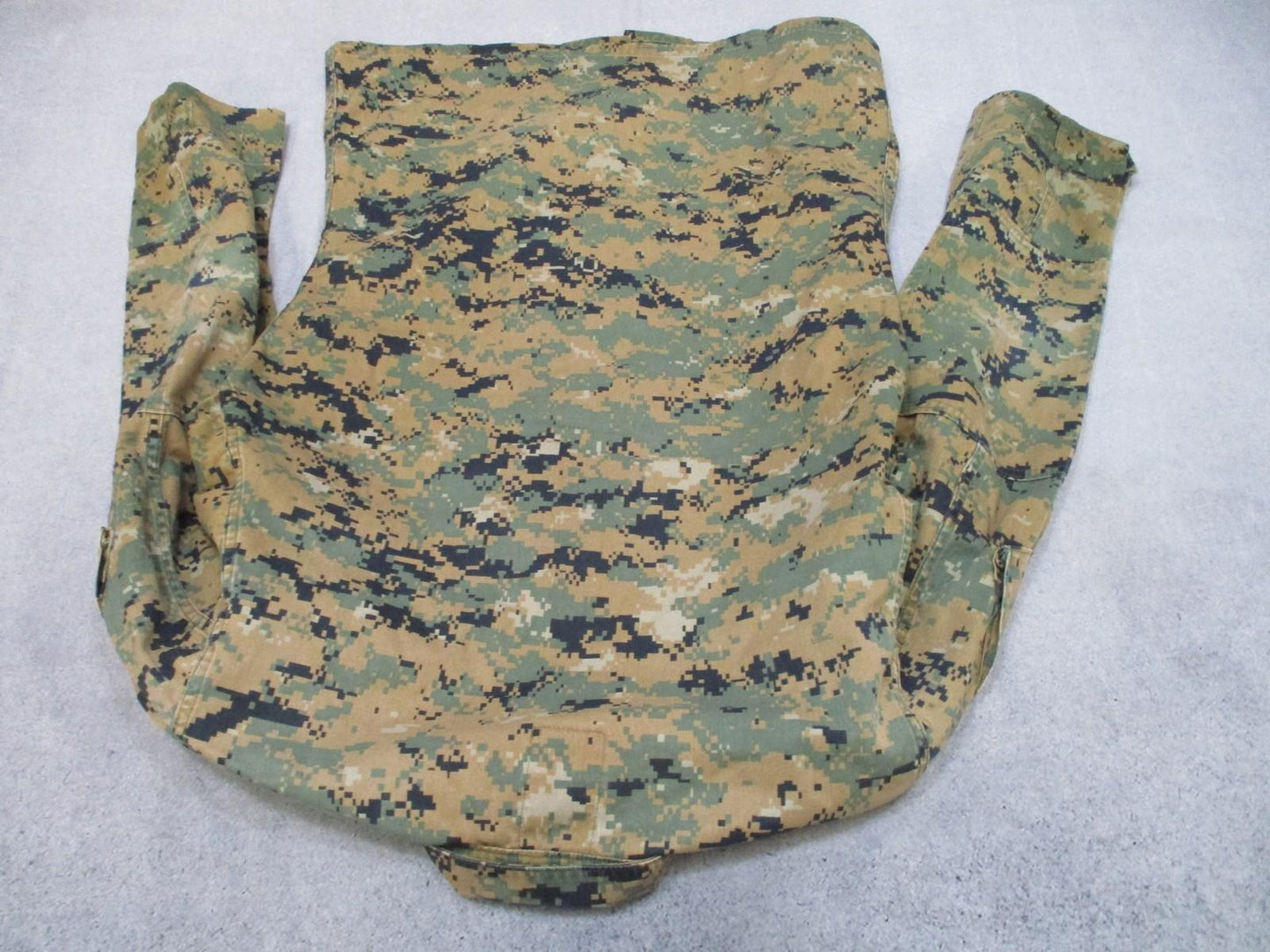 US Marines Woodland MARPAT MCCUU Blouse Jacket Small-Long Digital Top
