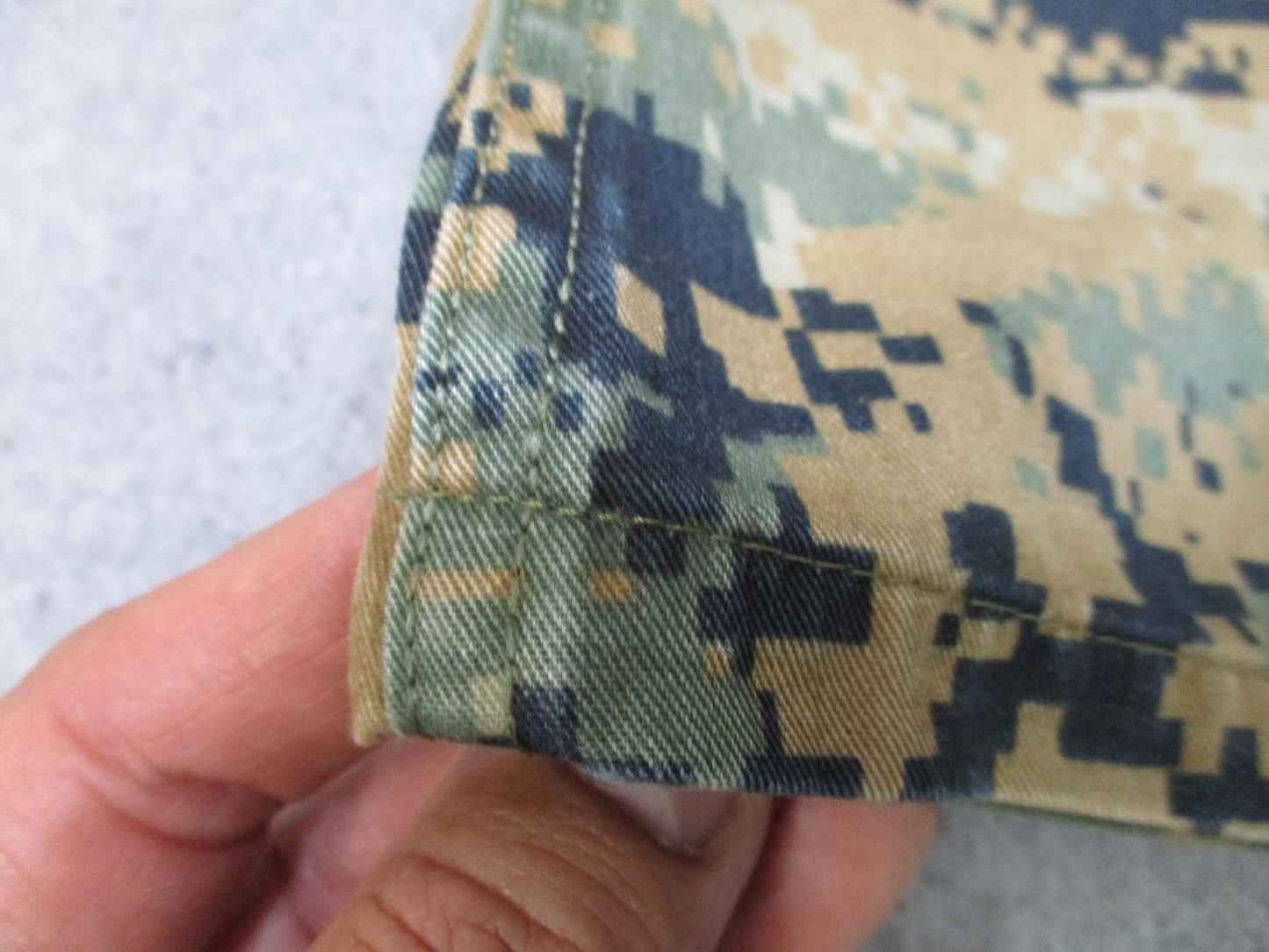 US Marines Woodland MARPAT MCCUU Blouse Jacket Small-Long Digital Top