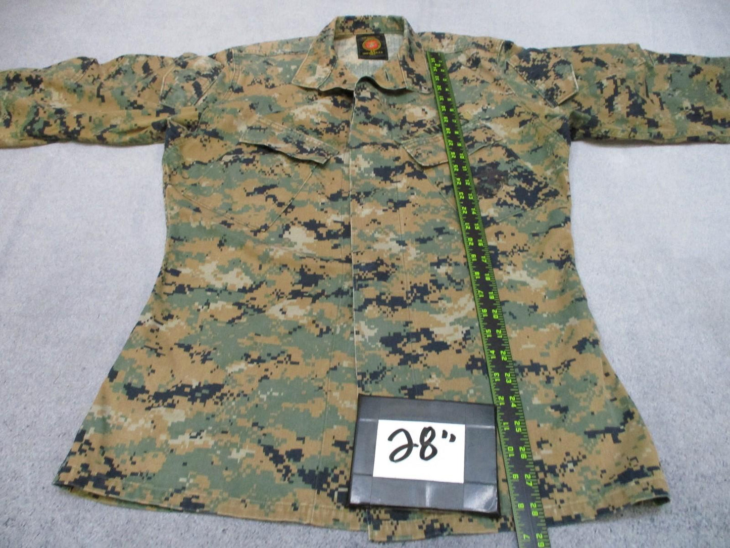 US Marines Woodland MARPAT MCCUU Blouse Jacket Small-Long Digital Top