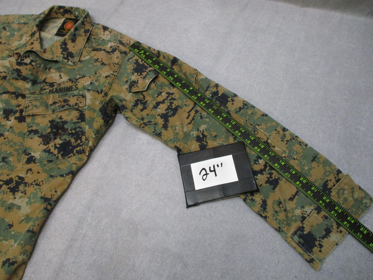 US Marines Woodland MARPAT MCCUU Blouse Jacket Small-Long Digital Top