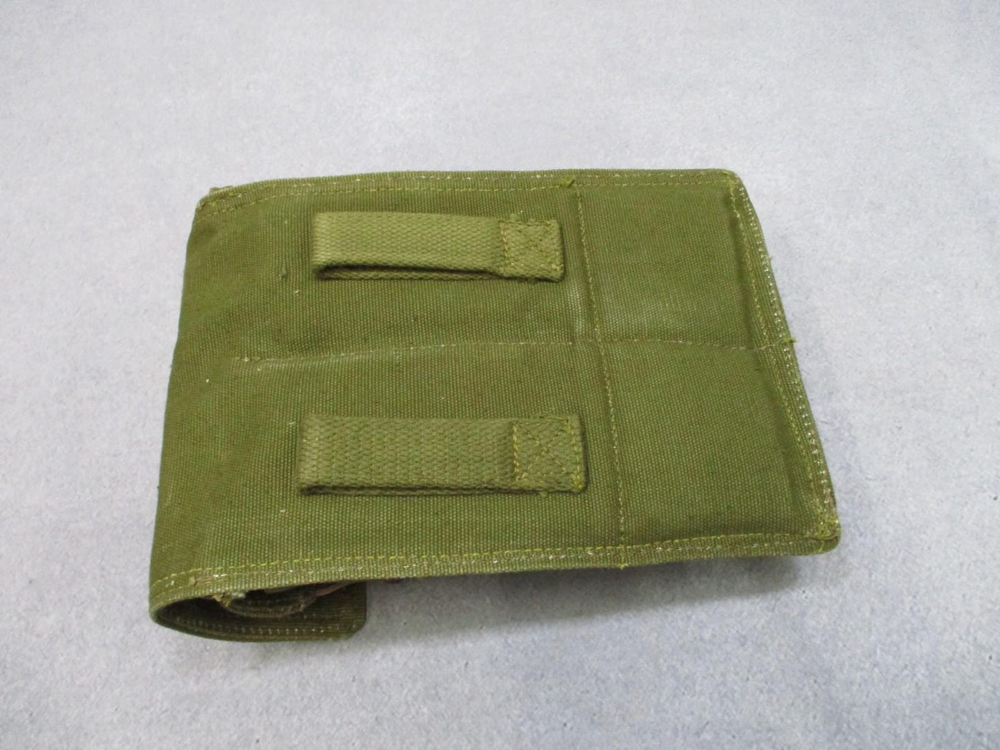 Romanian Military 3 Cell 7.62 Magazine Pouch OD Green Canvas Cold War USSR￼