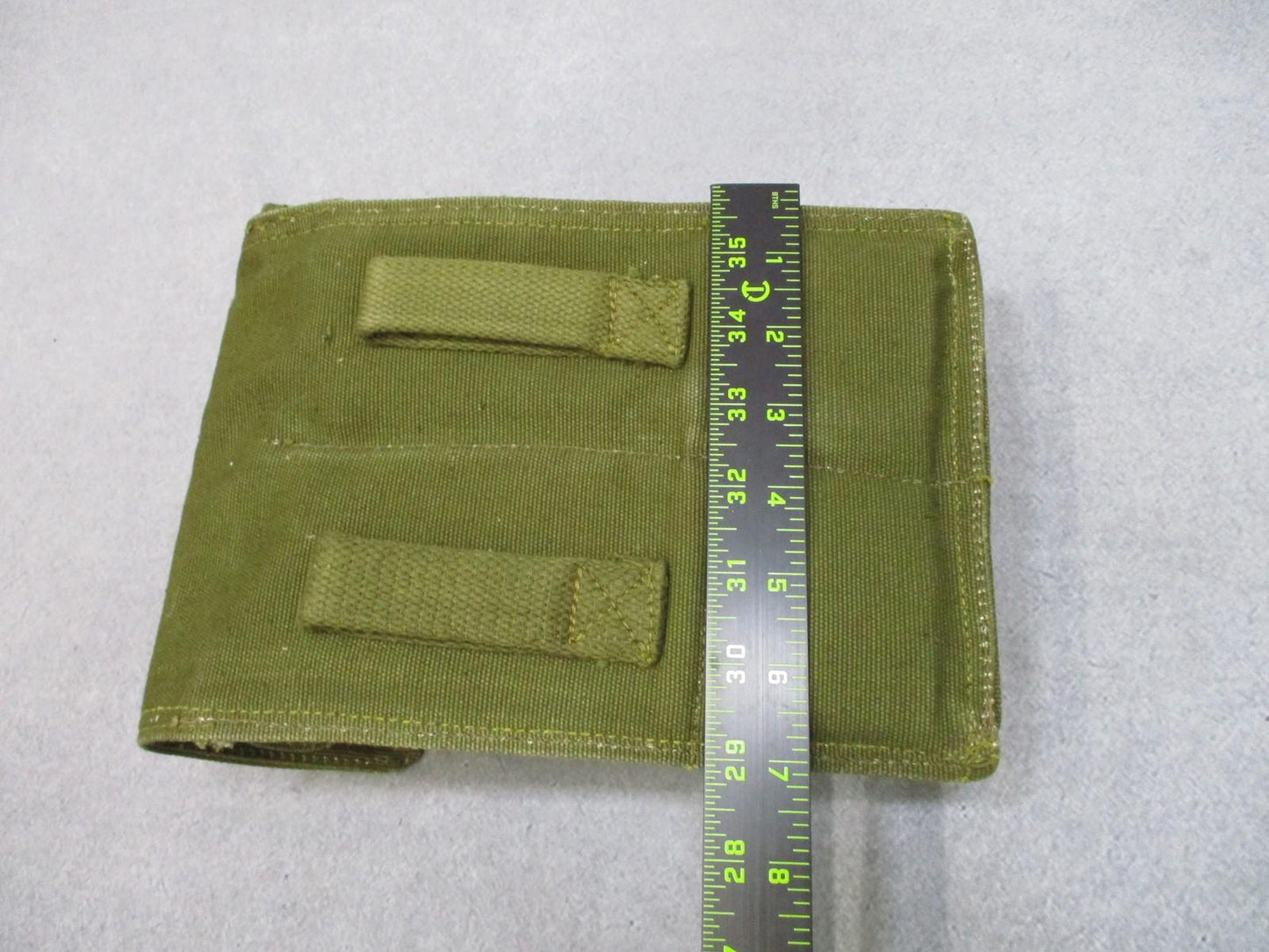 Romanian Military 3 Cell 7.62 Magazine Pouch OD Green Canvas Cold War USSR￼