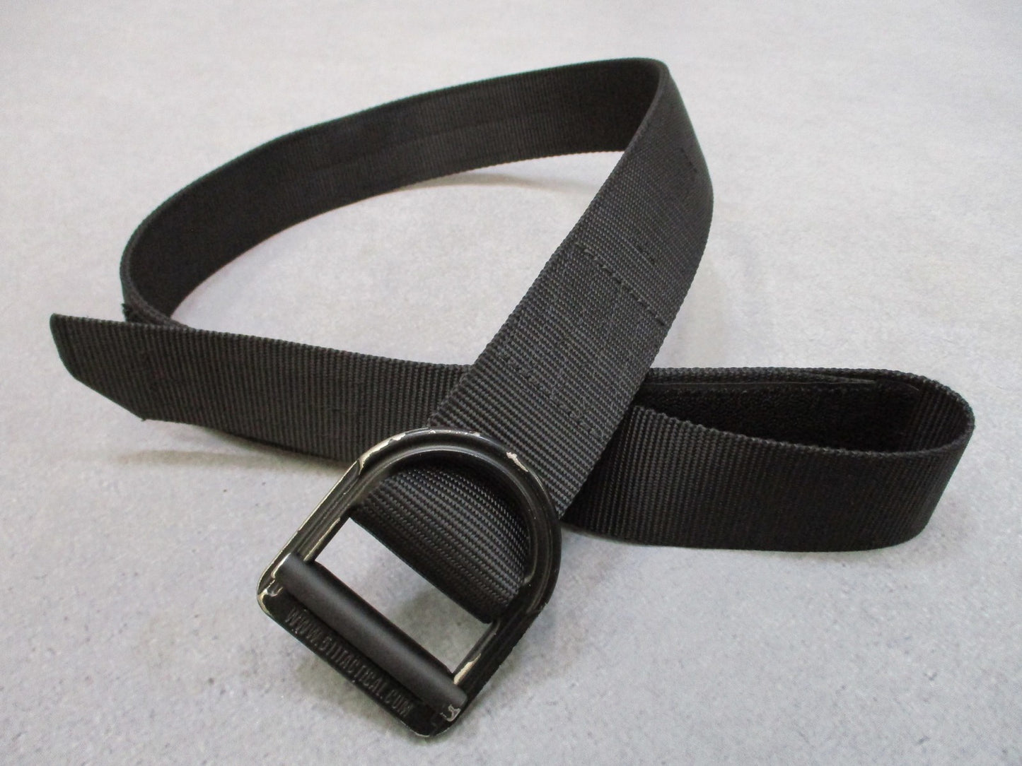 5.11 Tactical Operator Belt Large Black Nylon D-Ring Buckle Used - Very Good