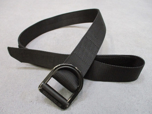 5.11 Tactical Operator Belt Large Black Nylon D-Ring Buckle Used - Very Good
