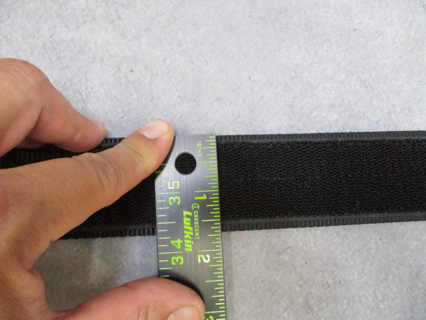 5.11 Tactical Operator Belt Large Black Nylon D-Ring Buckle Used - Very Good