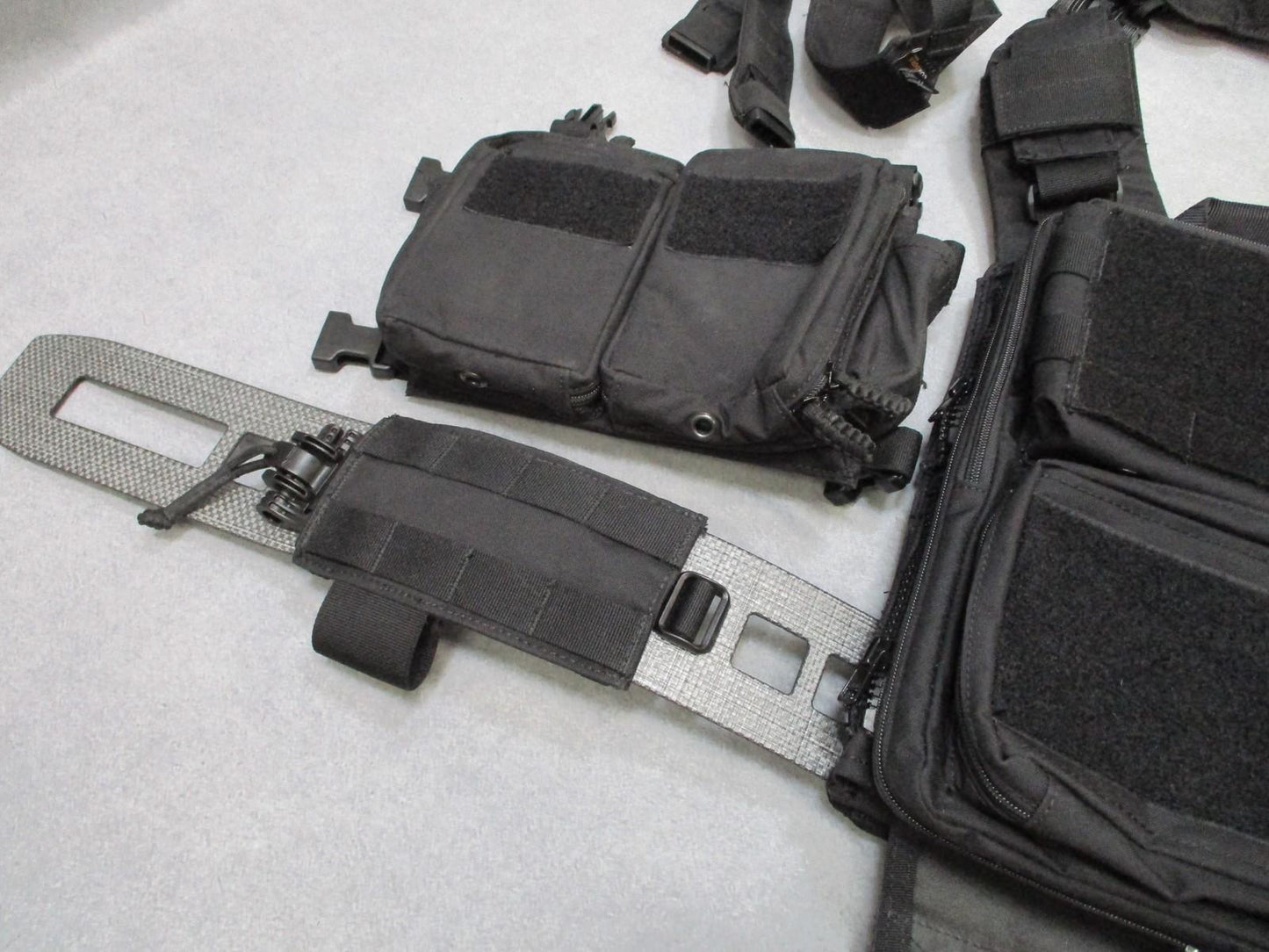 HRT LBAC Plate Carrier Full Setup Black Maximus Placard Hydro Pack No Plates