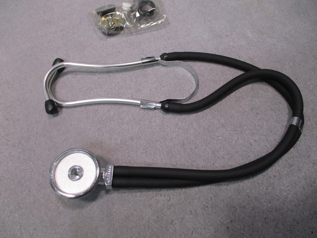 ADC Proscope 640BK Sprague Rappaport stethoscope 2-pack in black with 24-inch tubing