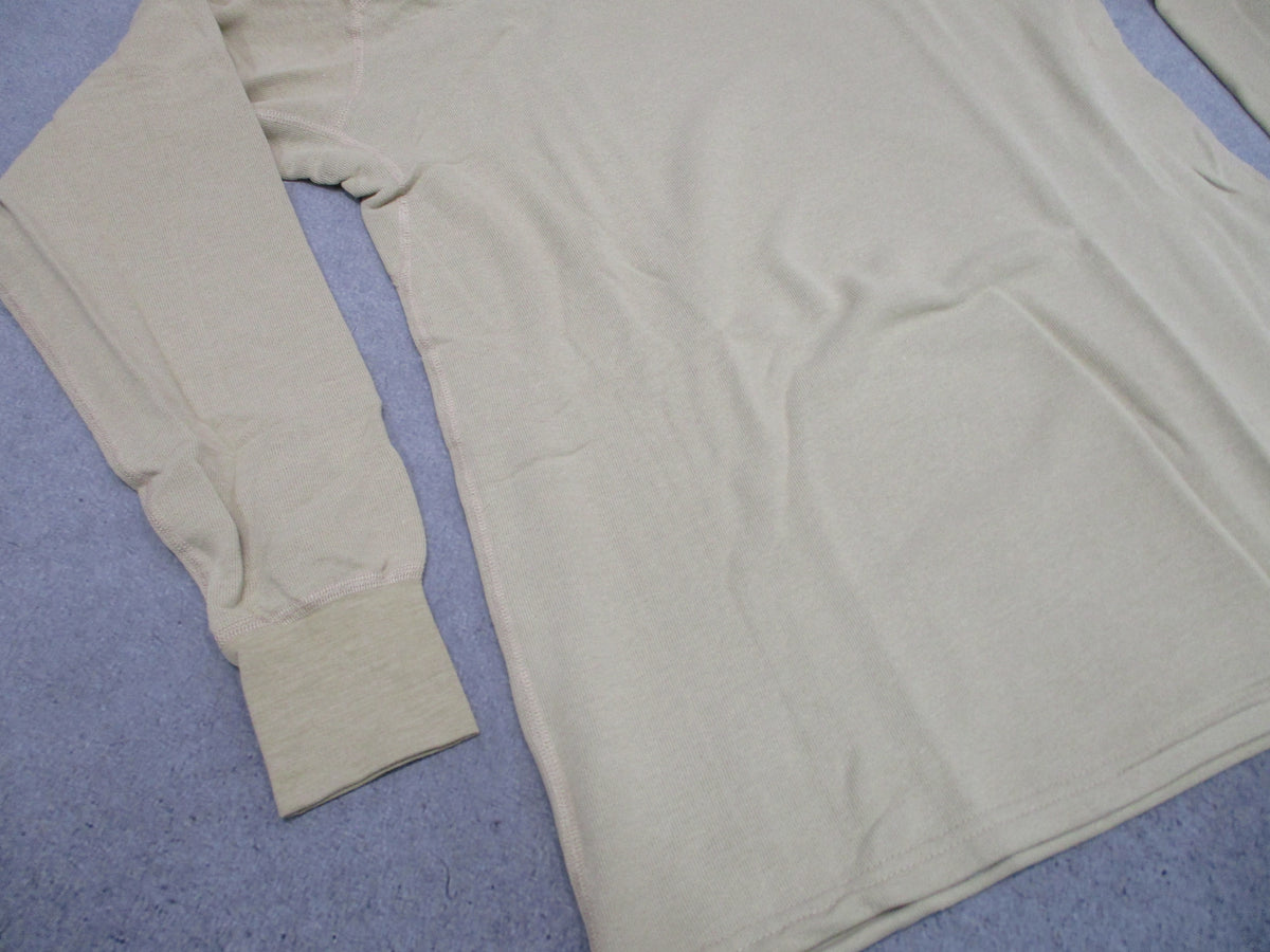 US Military XGO Phase 4 Heavyweight FR Fleece Shirt Small Desert Sand 4F11A NOS
