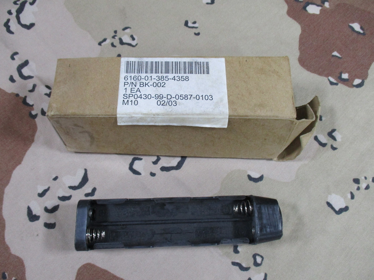 MPD BK-002 PLGR AN/PSN-11 GPS 8 AA Battery Adapter Holder NOS Military Surplus