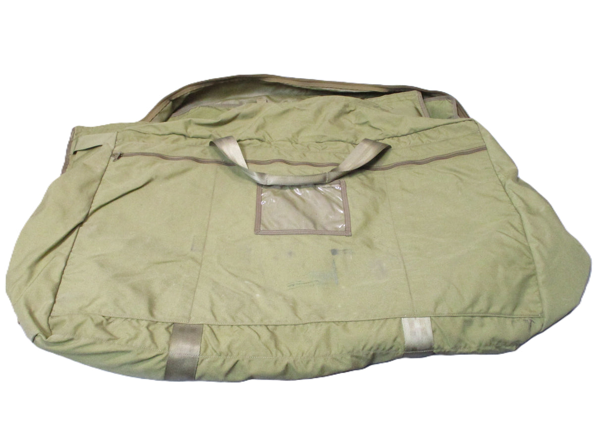 Eagle Industries USGI Deployment Loadout Bag in khaki, large backpack with durable carry handles and storage compartments